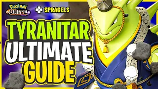ULTIMATE Tyranitar Guide *Master The Ancient Power of The Sand Tomb* | Pokemon Unite