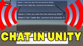 Make a chat in Unity in 6 minutes! - Fishnet Tutorial