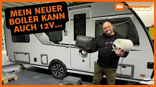 Neuer isolierter Boilertank mit 12V & 230V - Alternative zur Truma TT2 | nie wieder Frostschaden