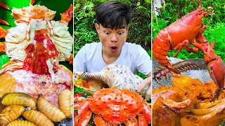 Best real food ever! | Grilled King Crab, Alaska Big Lobster | TikTok Funny Videos