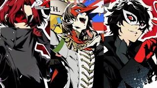 Wonder, Joker & Akechi Gameplay and All-out Attack in Persona 5X #p5x