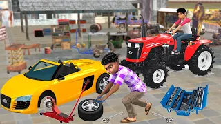 मिनी वाहन मैकेनिक Mini Vehicles Mechanic Hindi Kahaniya Hindi Stories Hindi Comedy Video Funny Story