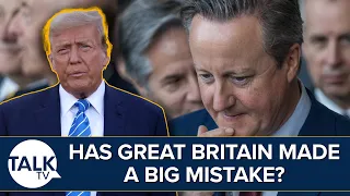 ‘Britain Makes Big Mistake' | David Cameron’s Meeting With Donald Trump