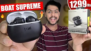 boAt Airdopes Supreme Unboxing & Review🔥|True Wireless Earbuds 1500 Rs|