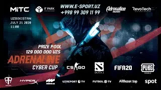 ADRENALINE CYBER CUP FIFA 20 Grand Final Solikhboev Q. vs Usmanov S.