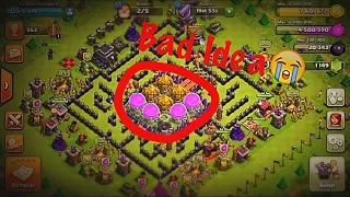 Th9 Maze Troll Base!!!!(Bad Idea)