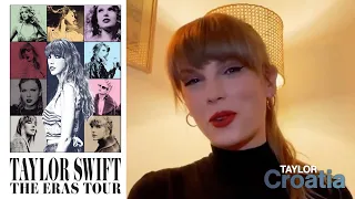 Taylor Swift announcing  ‘The Eras Tour’ on GMA