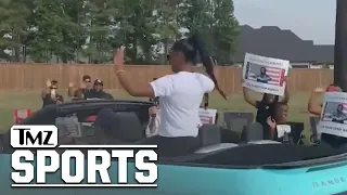 Simone Biles Welcomed Home With Parade In Texas After Olympics | TMZ Sports