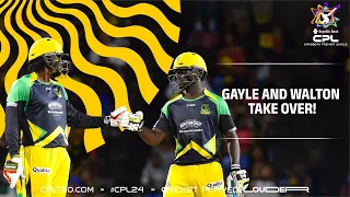 Chris Gayle and Chadwick Walton's MASSIVE Century Partnership! | CPL Memories