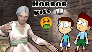 Horror Kiss - Granny ka Horror chuma | Shiva and Kanzo Gameplay