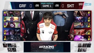 GRF vs. SKT - Игра 1 Неделя 2 | LCK Summer 2018 Split Must See