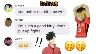 haikyuu texts | bottoms lyric prank tops (won’t bite)