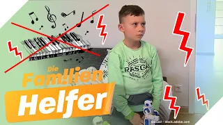 Vom Klavierspieler zum Rebellen! 😈 Was ist nur mit Elias (8) los? | Die Familienhelfer | SAT.1