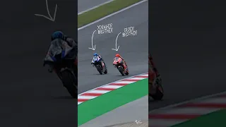 Sibling rivalry in motorcycle racing Marquez vs Marquez #motogp