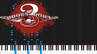 How to play Kryptonite by 3 Doors Down on Piano Sheet Music