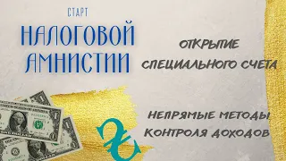 Податкова амністія - старт нових способів контролю доходів.