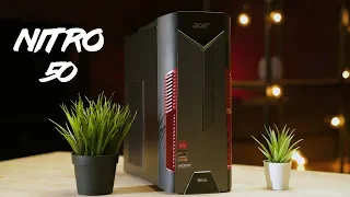 Acer Nitro 50 Review - The $850 Budget Gaming PC!