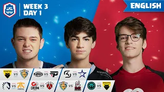 Clash Royale League: CRL West Fall 2019 | Week 3 Day 1! (English)