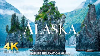 ALASKA 4K VIDEO - Relaxing Music With Stunning Beautiful Nature | 4K Video Ultra HD