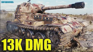 Немецкий МОНСТР 13к урона ✅ World of Tanks VK 72.01 (K) рекорд по урону