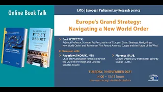 EPRS online Book Talk | Europe's Grand Strategy: Navigating a New World Order
