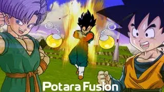 Goten and Kid Trunks Potara Fusion - DBZ Budokai 3 [MOD]