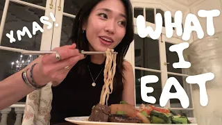 what I eat in a week (xmas in sf, korean new years, family ski trip) 🥟 food diaries