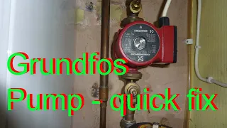 Grundfos Selectric Central Heating Pump Stop Working -  What to do