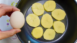 A recipe for one potato and two eggs that only takes 5 minutes