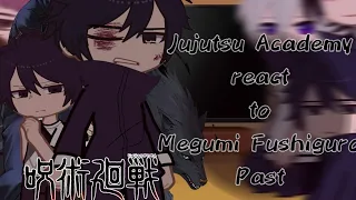 Jujustu Student react to Megumi Fushiguro Past || Season 2 || Jujutsu Kaisen react