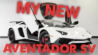 22 Year Old Takes Delivery Of His Lamborghini Aventador SV