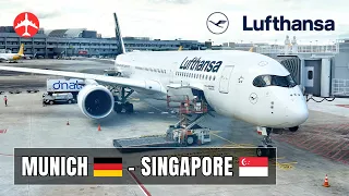 LUFTHANSA A350-900 Flight MUNICH to SINGAPORE | Nov. 2023 [Flight Report]