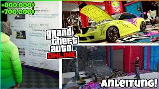 REICH werden mit der AUTOWERKSTATT in 2024! Autowerkstatt Heist & Exotische Liste | GTA 5 ONLINE