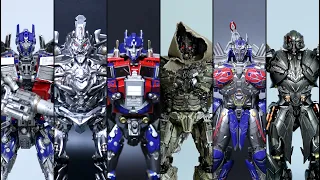 Optimus Prime vs Megatron Movie 1-6 (Transformers Stop Motion Compilation)