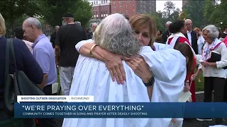 Churches unite to honor father, son killed outside Richmond graduation