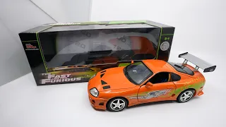 Ertl 1995 Toyota Supra (The Fast & The Furious) 1/18 Unboxing & First Impressions