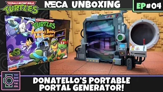 NECA TMNT Toon Unboxing: Donatello's Portable Portal Generator