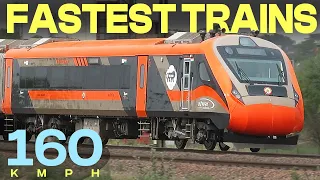 4 Fastest Trains of India | High Speed Rail Corridor