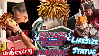 1:1 Lifesize Ichigo Kurosaki Bust UNBOXING by Tsume Art  ( Bleach Anime Statue) Melo.Sempai & Xenos