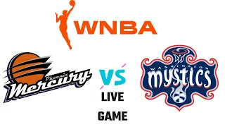 Washington Mystics vs Phoenix Mercury | Mystics vs Mercury | WNBA Live Game Today