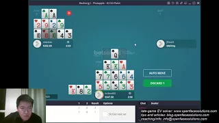 Pineapple OFC Play-by-play #6: 64% to make FL! (34:19)