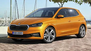 Новая Шкода Фабия (Skoda Fabia 2021): брутальная малышка!