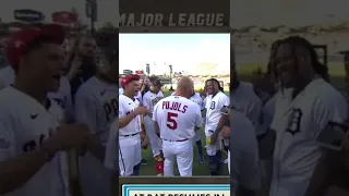Albert Pujols gets love from all All-Stars at Home Run Derby 🥺🥺