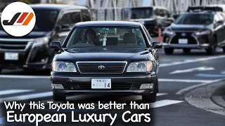 The Japanese Luxury that BEAT Europe’s Best. V8 Americans love / Toyota Celsior/ LS400. JDM Masters.