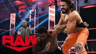 The Street Profits vs. Andrade & Angel Garza: Raw, July 20, 2020