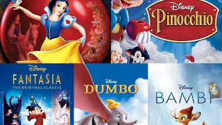 All 5 Disney Golden Age Movies Ranked Worst to Best