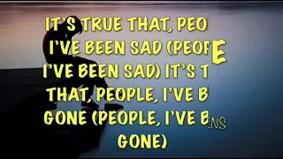 People,I've Been Sad - Christine and The Queens (Lyrics)