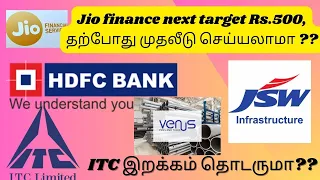 Jio Financial Services Share Latest news | Next Target - 500 | #itc |#hdfcbank |TAMIL STOCK ANALYSER