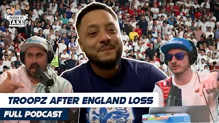 Troopz is Down Bad After England Loses to Italy in the Euro Finals