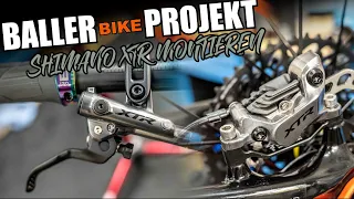 SHIMANO XTR - Montieren + Leitung kürzen | BALLER BIKE PROJEKT